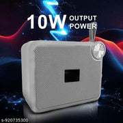 GeneCore PulseBox 10W Portable Bluetooth Speaker with Deep Bass, 6H Playtime, Wireless Mini Speaker for Travel, Party & Home