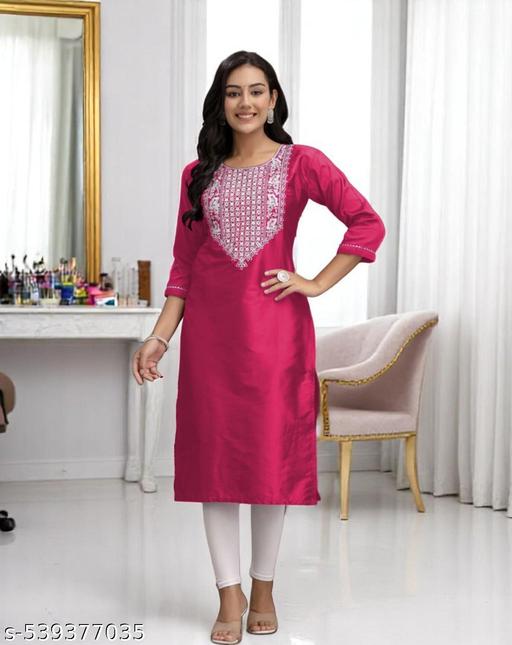 Art Silk Kurti
