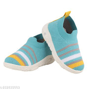 Rotation Glory-4 Soft Knitted Slip-On Baby Shoes for Boys & Girls – C-Green