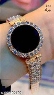 Amigos Diamond Touch: Stainless Steel Strap Women's Watch
