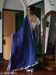 pure cotton love Border wedding and party speacial saree for womens & girls.