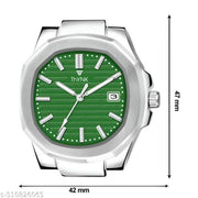 THYNK Luxe Series Date Functioning Stainless Steel Strap Quartz Analog Watch for Men ( Casual, Formal, Party-wear/Sports Watch)
