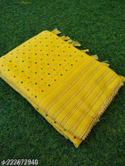 CHIFFON PRINTED SONPARI FOIL WITH BORDER AND BLOUSE