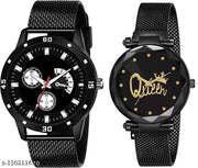 Couple Stylish Combo of Watches for Couple