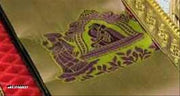 Beautiful Art Silk Jacquard Border Saree With Unstitched Running Blouse For Women Wedding Wear Party