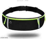 Running Belt with Waterproof Adjustable Elastic Strap, Sweatproof waistpacks with Large Capacity, Perfect for Running and Outdoor Activities, Black, One Size, Sports