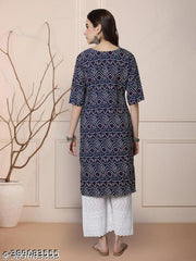 Polyster/Crepe fabric-Kurti For Women