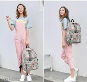Korean Type BTS Favorite Printed Trendy Fashionable Unique Lightweight Thin Waterproof Backpack For Girls School College office..