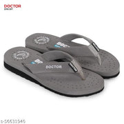 DOCTOR EXTRA SOFT 3-D-16-FeeLGooD-Grey Women's Orthopaedic Diabetic Comfort Daily Use Slippers & Flipflops