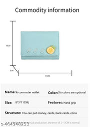 Valerie Cute Small Wallets and Clutch for Teen Girl Women