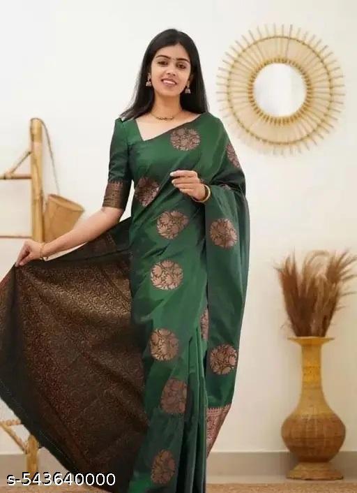 BEAUTIFUL RICH PALLU & JACQUARD WORK  SAREE