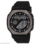 Digital LED Watch For Boys And Men - Black