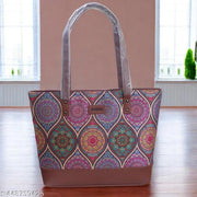 JUGNU:-Handbags for women tote bag handcrafted jute printed fabric  handmade eco-friendly light weight travelling ethnic casual party office shoulder for collage girl universal use