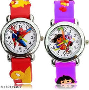 MKR Store New Kids Sports Analog Watch, Multi Function Digital Kids Watches Waterproof Wristwatches Water Resistant | Best Kids gift watch | Best Birthday Gift | Suitable for 3-12 Years for Boys and Girls Combo Pack of 2