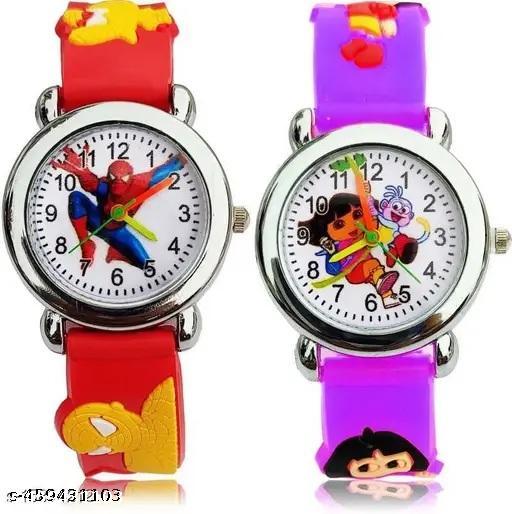 MKR Store New Kids Sports Analog Watch, Multi Function Digital Kids Watches Waterproof Wristwatches Water Resistant | Best Kids gift watch | Best Birthday Gift | Suitable for 3-12 Years for Boys and Girls Combo Pack of 2