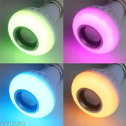 Hot Selling LED RGB Bluetooth Speaker Bulb Wireless Music Playing Light Lamp With Remote Controller Light Changing Bulb Led Night Bulb With MP3 Bluetooth Speaker Smart Speaker