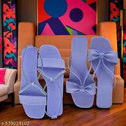 Ladies Fashion Chappal Combo of 2 | Comfortable Flats | Stylish Flat Sandals