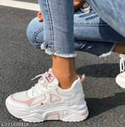 Woman stylish sneakers