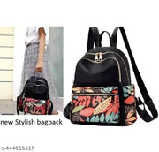Ethnic Style Waterproof Oxford Backpack Ladies Fashion Travel Canvas Bag Large Capacity Nylon Student School Bag Laptop Bag, Girls Printing School Backpack