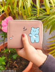 Women Girls Small Wallet Purse Card Wallets Clutch Bag