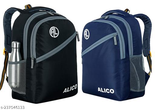 35 L Casual Waterproof Laptop Bag/Backpack for Men Women Boys Girls/Office School College Teens & Students (COMBO 2 PICE)