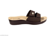 Aerowalk Women Casual Slipper 0402_BROWN