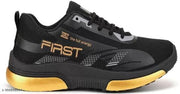Unisex Kids Black Stylish & Trendy Comfortable Sports Running Shoes For Boys & Girls