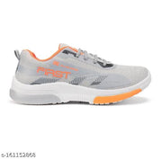 FITLER Unisex Kids Running Sports Shoes for Boys & Girls (Grey)