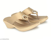 Stylish Casual Heels : Fancy Wedge Heels : Woman Sandals : Ladies Heels : Wedge Slippers