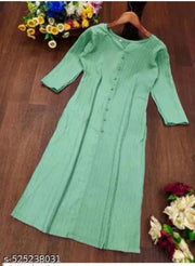 Trendy Fancy Sensational Kurti for Girls & Women - Stylish & Comfortable Ethnic -Every day Ethnic Wear-Comfortable And Style