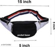 Premium Waist Bag for Men & Women | Multipurpose 5 Zipper Design
