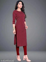 Polyster/Crepe fabric-Kurti For Women, Kurta For Women, Kurta, Women's Kurta, Casual Kurta For Women, Kurta For Women Latest Design, Office Wear Kurta For Women, Kurti, Kurti For Girls, Regular Wear Kurti For Women, Kurti On Lowest Price