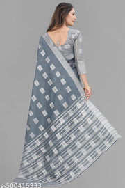 Linen Cotton Saree