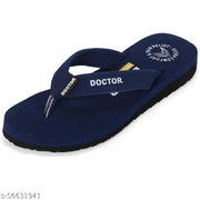 DOCTOR EXTRA SOFT 3-D-16-FeeLGooD-Navy Women's Orthopaedic Diabetic Comfort Daily Use Slippers & Flipflops