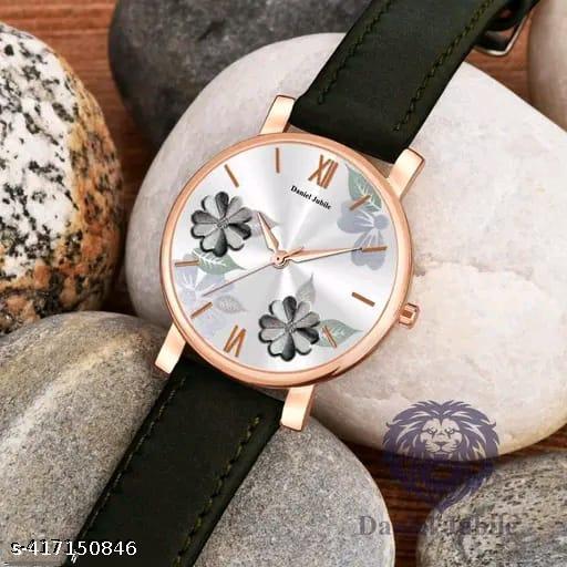 Women birthday gift Watch Girls Unique watch for Women Lather Analog watch new beautiful Girls watch Attractive women Watches New watch for Women Analog Watch - For Girls