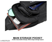 chest Waist Bag black for Men and woman Unisex Fanny Bag Bum bag Women Festival Fanny Pack Light Weight Hip Pouch Waterproof Travel Bag Belt Bag,Fanny Pack for Hiking Travel Camping Running Sports