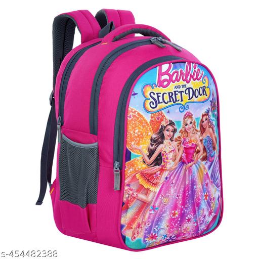 Myron 35L Barbie girl printed backpack 1st/2nd/3rd/4th & 5th Class Light Weight Beautiful for Boys & Girls Waterproof School Bag