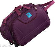 60ltr Strolley Duffel Bag Travel Duffel Luggage Heavy Duty Bag For Men & Women