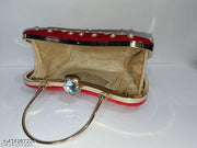 REAL LIFE STUNNING FABULOUS AND DELUXE FESTIVE/PARTY/WEDDING/BRIDAL CLUTCH FOR WOMEN
