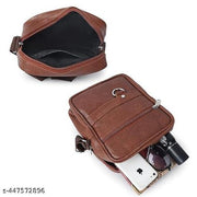 PROGONE Tan Men Sling Bag