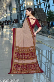 Georgette Printed Casual Wear Saree
