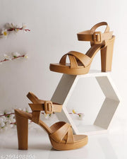 JM LOOKS Women's Fashion Sandals| Heels for Girls| Heels for women| Women Footwear