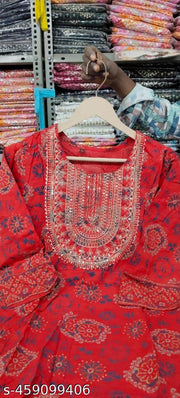 JAIPURI RAYON ANARKALI KURTI