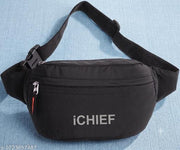 Waist Bag for Men Side Bag for Travel, Sports Waterproof & Adjustable Belt Pouch Fanny Waist Bag