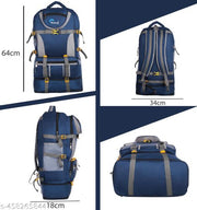 “50L Rucksack Backpack + 30L Backpack Combo for Travel, Hiking, College & Daily Use”