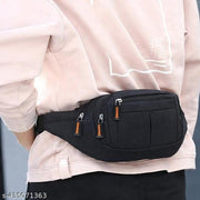 Stylish Waist Bag for Men Women | Sling Crossbody Chest Bag | Travel Fanny Pack | Multi Pocket Belt Bag