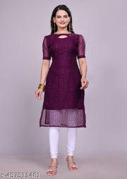 SEQUINEED KURTI