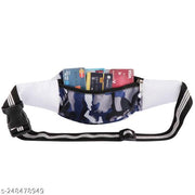 Znw-Enterprise-Waist-Bag-For-Men & Women-Polyester-Zipper Closure-Adjustable Straps-Stylish waist bag