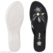 Astel Multicolor Combo of Women's Slippers and Flipflop - Pack of 2