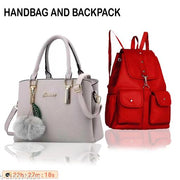 Handbag,backpack,women bag, backpack of women, girls backpack combo, Combo handbag,handbag combo, women handbags stylish, ladies purse